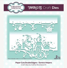 Creative Expressions- Paper Cuts Double Edger- Santa's HelpersCraft Die
