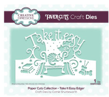 Creative Expressions- Paper Cuts Collection- Take It Easy Edger Craft Die