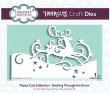 Creative Expressions- Paper Cuts Collection - Dashing Through the Snow