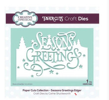 Creative Expressions- Paper Cuts Collection - Seasons Greetings Edger