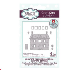 Creative Expressions- Sue Wilson- Miniature Village Collection- Keepers Cottage Craft Die