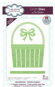 Creative Expressions- Sue Wilson- Necessities Collection- Woven Basket Craft Die