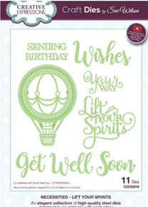 Creative Expressions- Sue Wilson- Necessities Collection- Lift Your Spirits