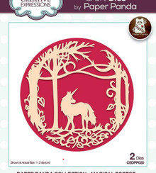 Creative Expressions- Paper Panda- Magical Forest Craft Die
