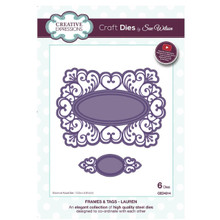Creative Expressions- Sue Wilson- Frames & Tags Collection - Lauren