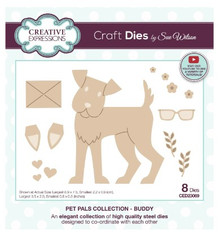 Creative Expressions- Pet Pals Collection- Buddy Craft Die Sue Wilson