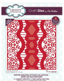 Creative Expressions- Sue Wilson- Festive Endless Options- Jewelled Background