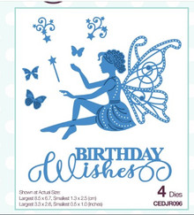 Creative Expressions- Jamie Rodgers- Fairy Wishes Collection- Fluttering Ivy Craft Die