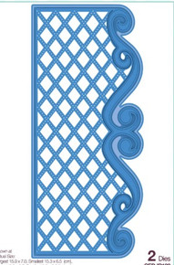 Creative Expressions- Jamie Rodgers- Fairy Wishes Collection- Enchanted Lattice Craft Die