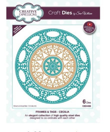 Creative Expressions- Sue Wilson- Frames & Tags Collection- Cecilia Craft Die