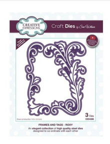 Creative Expressions- Sue Wilson- Frames and Tags Collection- Roxy