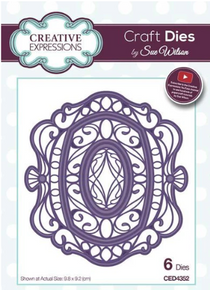 Creative Expressions- Sue Wilson- Frames and Tags Collection- Caroline Die