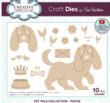 Creative Expressions- Sue Wilson- Pet Pals Collection- Rufus Craft Die