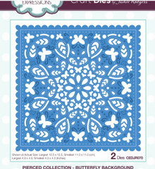 Creative Expressions- Jamie Rodgers- Butterfly Background Craft Die