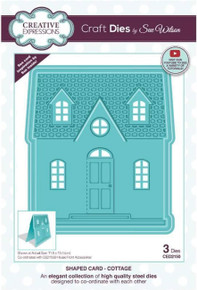 Creative Expressions- Sue Wilson- Shaped Card Collection- Cottage