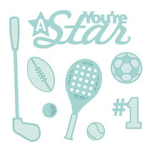 Creative Expressions- Sue Wilson- Shadow Boxes Accessory- You're A Star Die