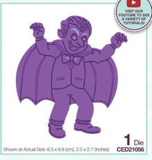 Creative Expressions- Sue Wilson- Halloween Collection- Vampire Craft Die