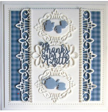 Creative Expressions- Sue Wilson- Shadow Boxes Accessory- Thanks A Latte Die