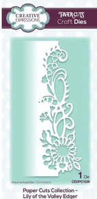 Creative Expressions- Paper Cut Collection- Lily of the Valley Edger Craft Die