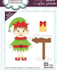 Creative Expressions- Lisa Horton- Stitched Collection- Cheeky Elf Craft Die