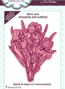 Creative Expressions- Sue Wilson- StampCuts- Iris Craft Die