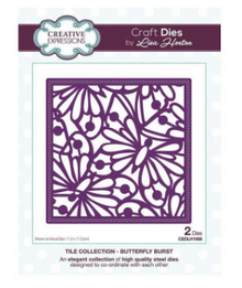 Creative Expressions- Lisa Horton- Tile Collection- Butterfly Burst Die