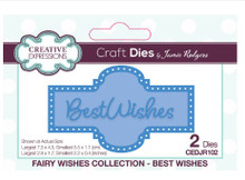 Creative Expressions- Jamie Rodgers- Fairy Wishes Collection- Best Wishes Craft Die