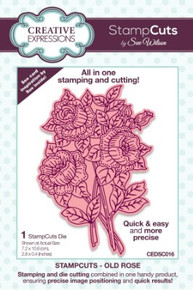 Creative Expressions- Sue Wilson- StampCuts- Old Rose Craft Die