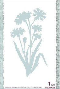 Creative Expressions- Sam Poole- Shabby Basics- Hedgerow Thistle Craft Die