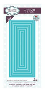 Creative Expressions- Sue Wilson- Slimline Collection- Essential Frames Craft Die