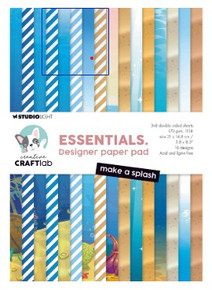 Studio Light Essentials Make A splash A5 Paper Pad 24 DS Sheets