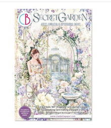 Ciao Bella Junk Journal Ephemera BookSecret Garden A4 36pgs