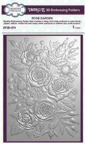 Creative Expressions- 3D Embossing Folder- Rose Garden 5x7 inches