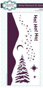 Creative Expressions- DL Stencil Set- Winter Elements