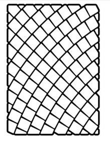 Creative Expressions- Lisa Horton- A5 Stencil-Tuscan Tiles