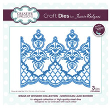 Creative Expressions- Jamie Rodgers- Wings of Wonder Collection- Moroccan Lace Border Craft Die