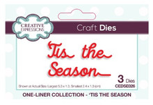 Creative Expressions- One-liner Collection- 'Tis The Season Craft Die