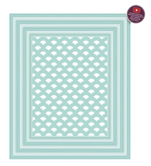 Creative Expressions- Sue Wilson- Shadow Boxes Collection- Scalloped Lattice Frames - set B