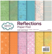 Creative Expressions- 8 in x 8 in Paper Pad- Reflections