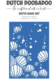 Dutch Doobadoo Dutch Mask Art Bubbles Stencil