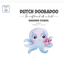 Dutch Doobadoo Octopus Stamp