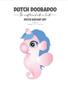 Dutch Doobadoo Dutch Buildup Ast Seahorse Layering Stencil