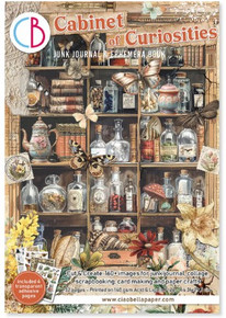Ciao Bella- Junk Journal Ephemera Book A4 - Cabinet of Couriosities