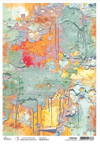 Ciao Bella Papercrafting A4 Rice Paper- Coastal Corrosion