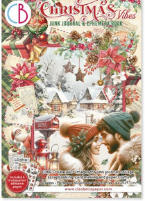 Ciao Bella- Junk Journal Ephemera Book A4 - Christmas Vibes