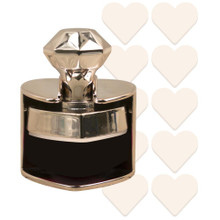 Couture Creations Alcohol Ink Applicator Tool- Deluxe Heart Shaped Tool Plus 10 Felt Refills