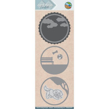 Find It Trading Card Deco Essentials - Build a Scene Dies - Dog