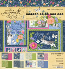 Graphic 45 8x8 Collection Pack- Spring is in the Air
