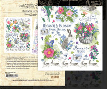 Graphic 45 Rub-on Set- Spring is in the Air