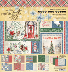 Graphic 45 8x8 Collection Pack- Deck the Halls